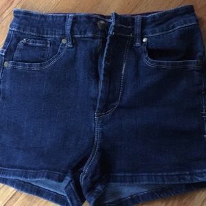 21Denim shorts